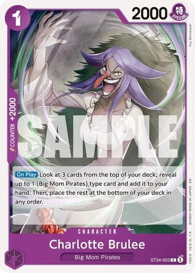 Charlotte Brulee #ST34-003
