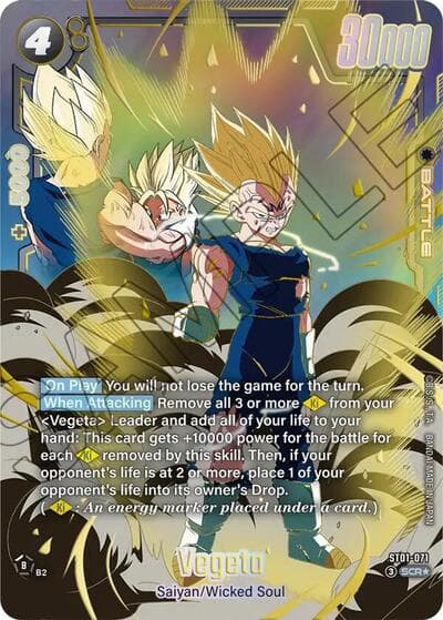 Vegeta - ST01-071 (Alternate Art)
