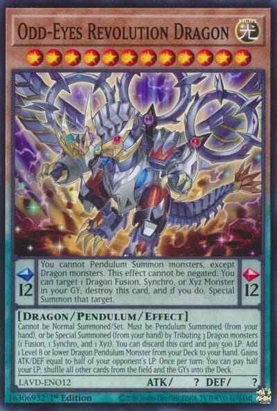 Odd-Eyes Revolution Dragon