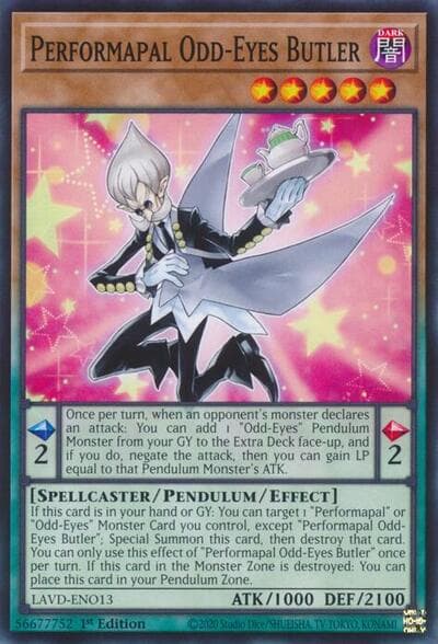 Performapal Odd-Eyes Butler