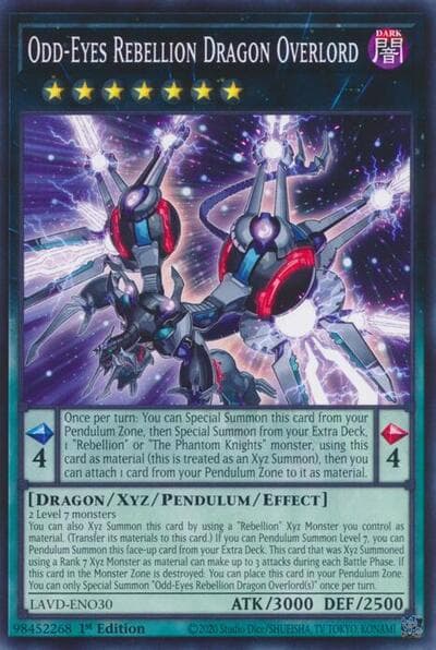 Odd-Eyes Rebellion Dragon Overlord