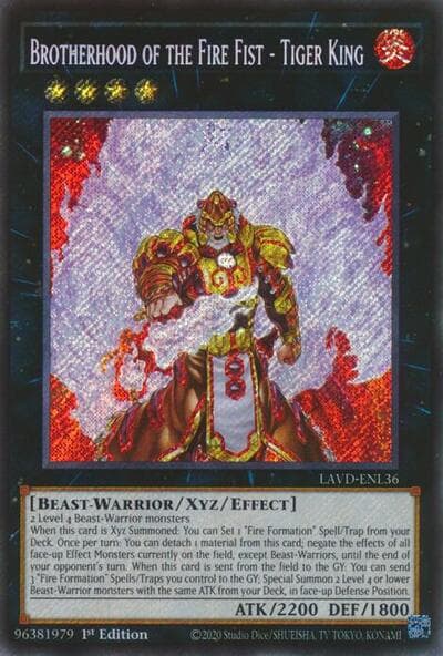 Brotherhood of the Fire Fist - Tiger King