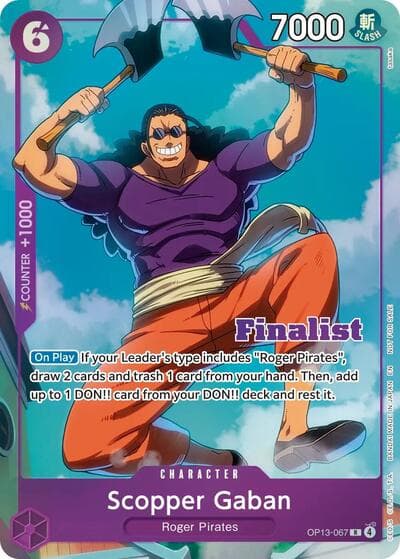 Scopper Gaban (CS 26-27 Finalist Card Set Vol.1)