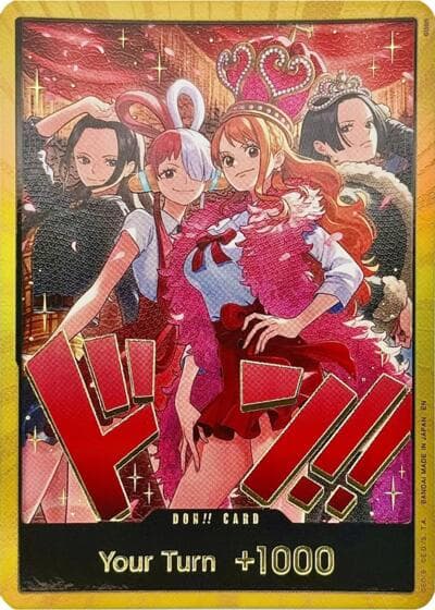 DON!! Card (Heroines Special Set) (Gold)
