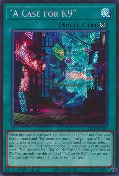 "A Case for K9" (Secret Rare)