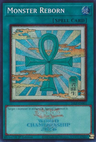 Monster Reborn (Emblazoned Secret Rare)