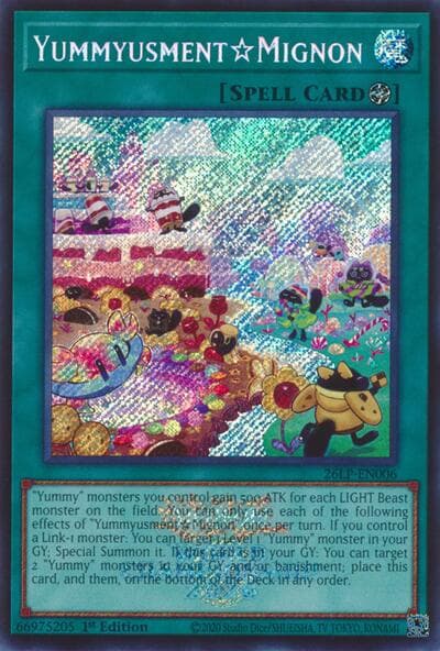 YummyusmentMignon (Emblazoned Secret Rare)