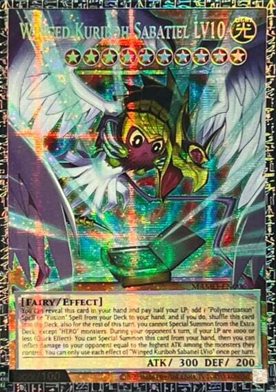 Winged Kuriboh Sabatiel LV10 (GMR)