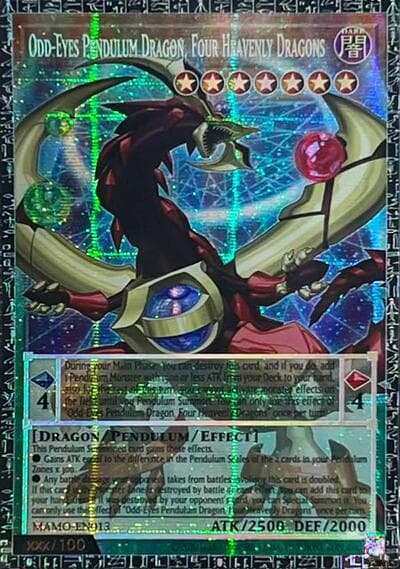 Odd-Eyes Pendulum Dragon, Four Heavenly Dragons (GMR)