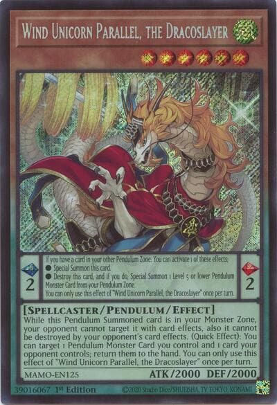 Wind Unicorn Parallel, the Dracoslayer