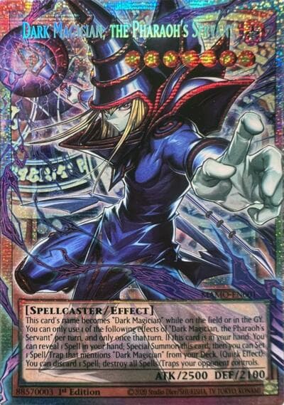 Dark Magician, the Pharaoh's Servant (Starlight Rare)  (Extended Art)