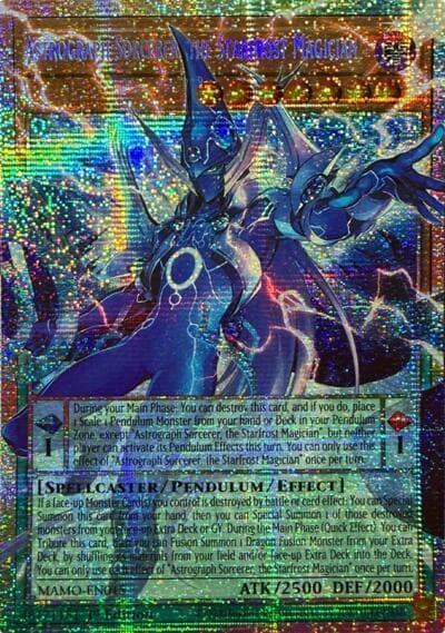 Astrograph Sorcerer, the Starfrost Magician (Starlight Rare) (Extended Art)