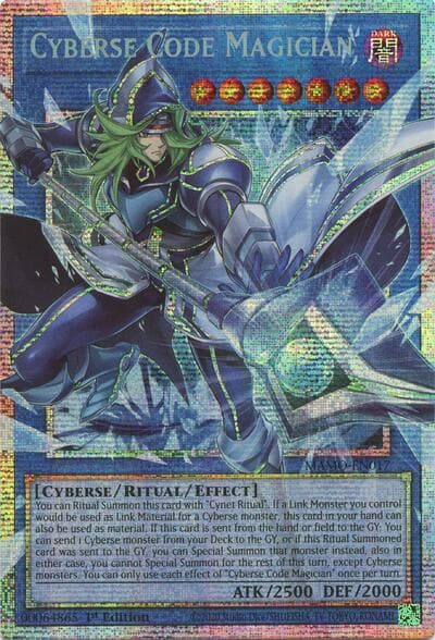 Cyberse Code Magician (Starlight Rare) (Extended Art)