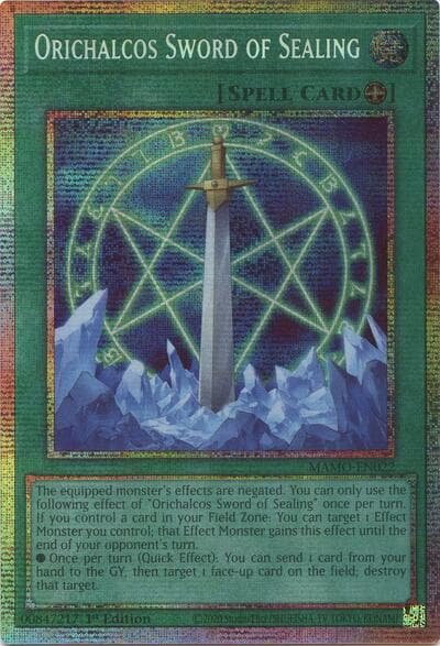 Orichalcos Sword of Sealing (Starlight Rare)