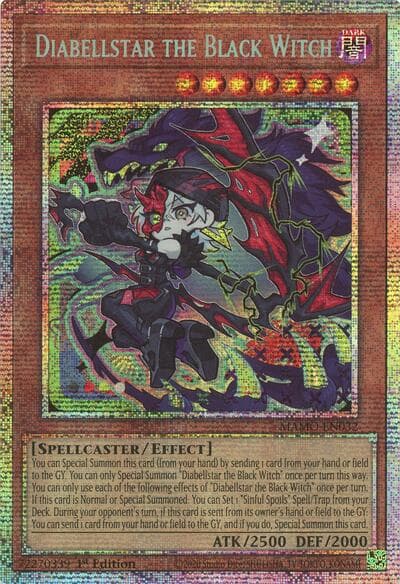 Diabellstar the Black Witch (Starlight Rare)