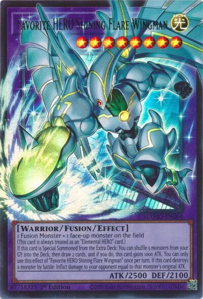 Favorite HERO Shining Flare Wingman (Extended Art)