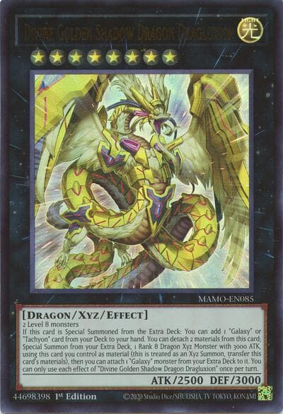 Divine Golden Shadow Dragon Dragluxion