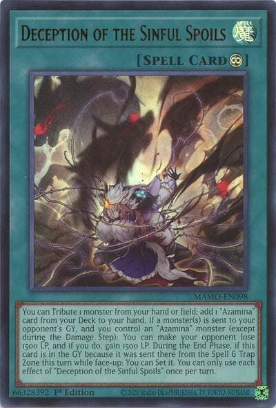Deception of the Sinful Spoils