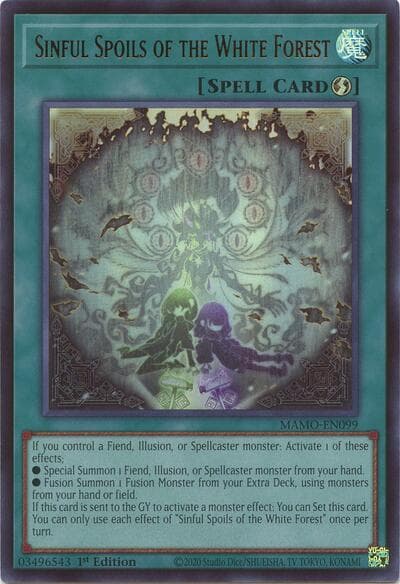 Sinful Spoils of the White Forest