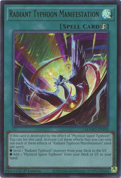 Radiant Typhoon Manifestation