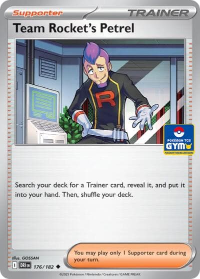 Team Rocket's Petrel - 176/182 (GYM)