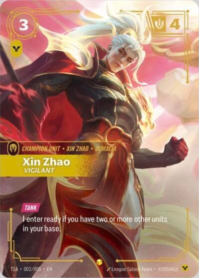 Xin Zhao, Vigilant (T1 Worlds Champion Player Bundle)