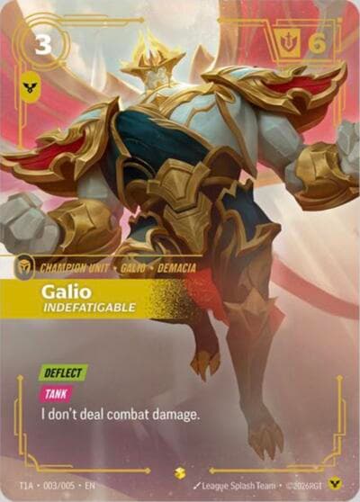 Galio, Indefatigable (T1 Worlds Champion Player Bundle)