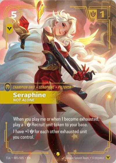 Seraphine, Not Alone (T1 Worlds Champion Player Bundle)