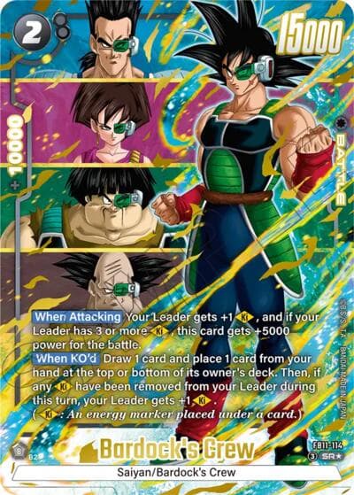 Bardock's Crew - FB11-114 (Alternate Art)