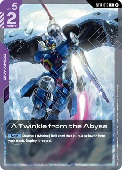 A Twinkle from the Abyss