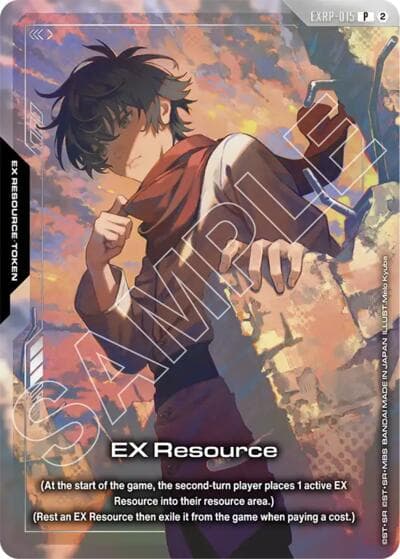 EX Resource (EXRP-015) (Playmat & Card Set - Mobile Suit Gundam 00)