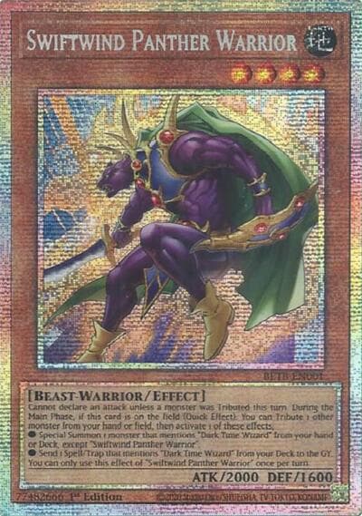 Swiftwind Panther Warrior (Starlight Rare)