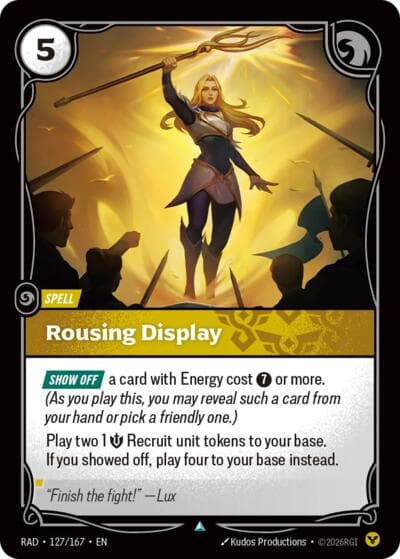 Rousing Display