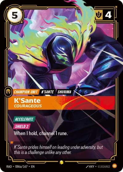K'Sante, Courageous (Alternate Art)
