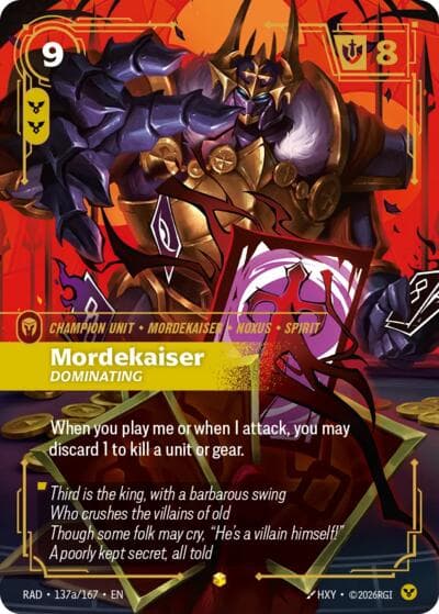 Mordekaiser, Dominating (Alternate Art)