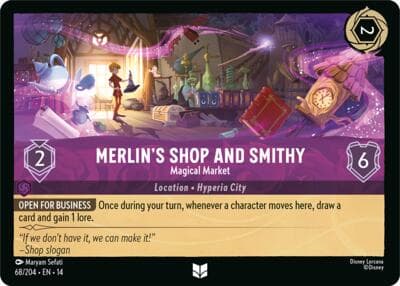 Merlin's Shop and Smithy - Magical Market