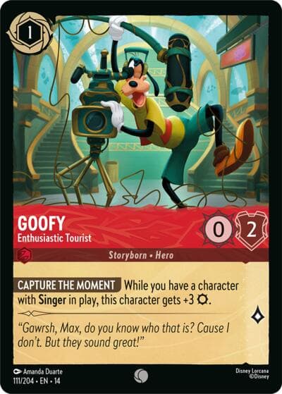 Goofy - Enthusiastic Tourist