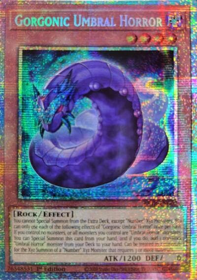 Gorgonic Umbral Horror (Starlight Rare)
