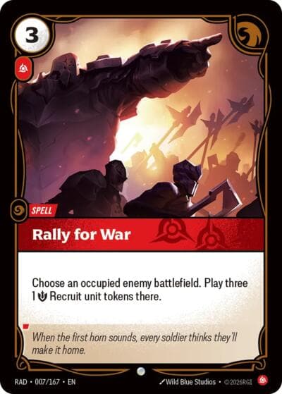 Rally for War