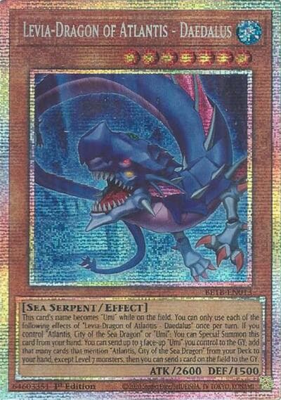 Levia-Dragon of Atlantis - Daedalus (Starlight Rare)