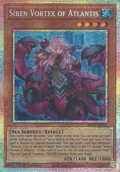 Siren Vortex of Atlantis (Starlight Rare)