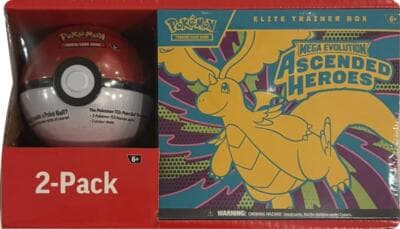 Ascended Heroes Elite Trainer Box and Pokeball (Sam's Club)