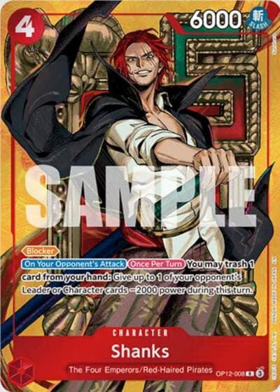 Shanks (OP12-008) (Mini Case Set Vol. 3 Sunohara Artwork)