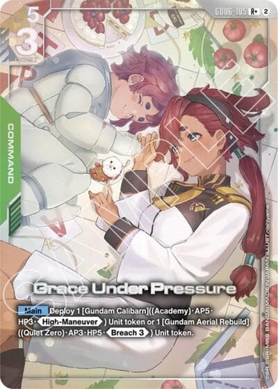Grace Under Pressure (R+)