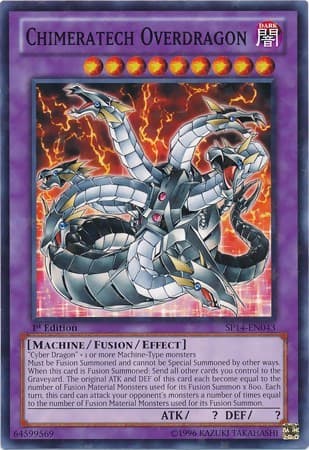 Chimeratech Overdragon (Starfoil)