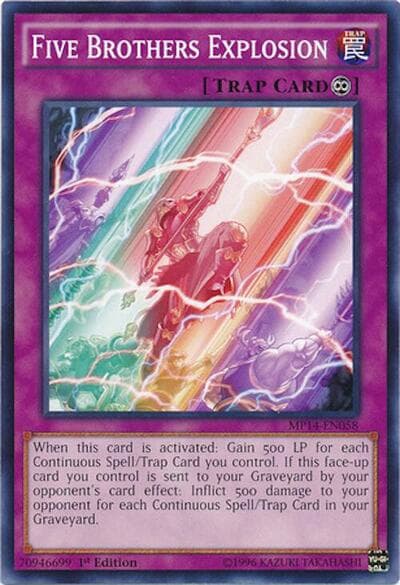 Five Brothers Explosion