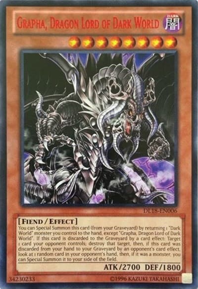 Grapha, Dragon Lord of Dark World (Red)