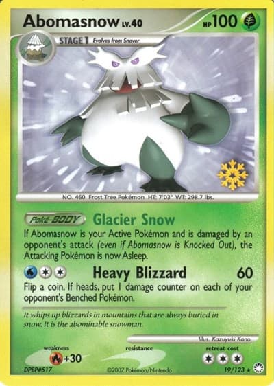 Abomasnow - 19/123 #019/123
