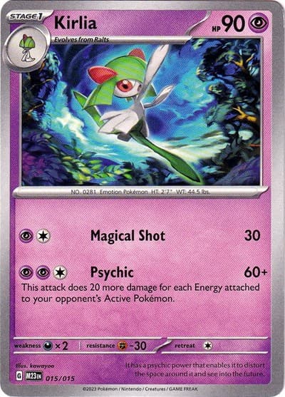 Kirlia #015/015